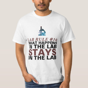 Camiseta O laboratório ordena o t-shirt