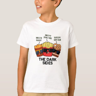 Camiseta O Lado Negro Engraçado, Comida Rápida