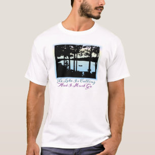 Camiseta O lago é chamando mim deve ir