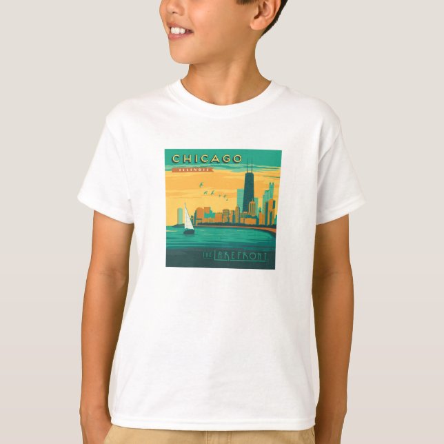 Camiseta O Lakefront | Chicago, Illinois (Frente)