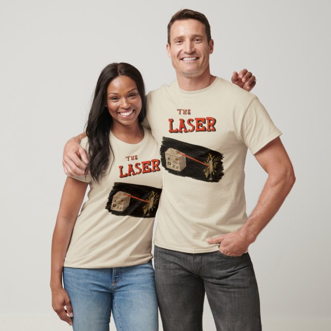 Camiseta O laser (Unissex)