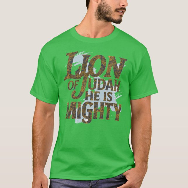 Camiseta O Leão De Judah (Frente)