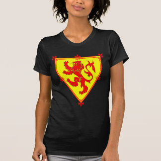 Camiseta O leão de Scotland desenfreado