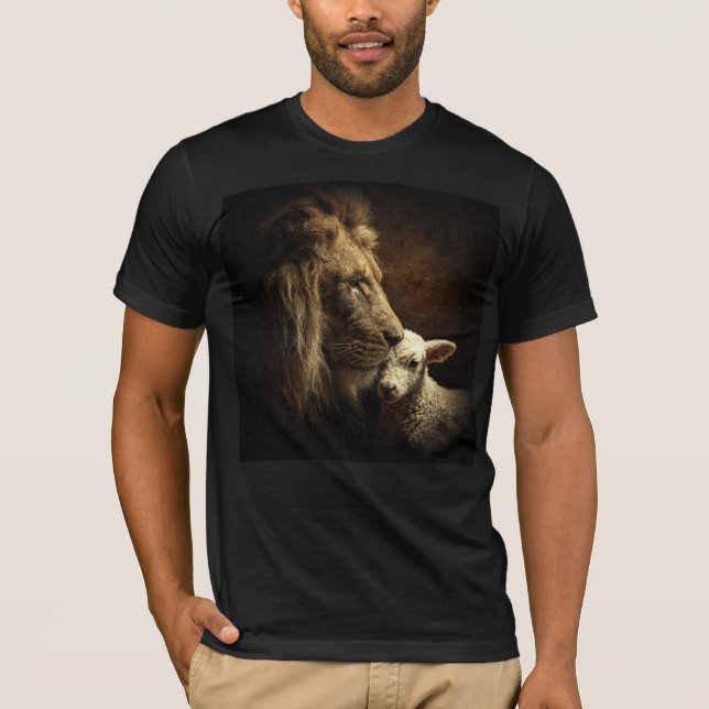 Camiseta O Leão e o Cordeiro (Frente)
