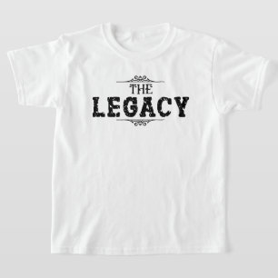 Camiseta O Legado Dia dos Pais Unisex Kids Branco