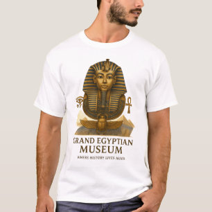 Camiseta O Legado Eterno – Abertura do Grande Museu Egípcio