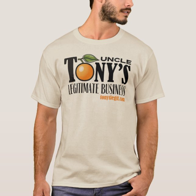 Camiseta O Legítimo Negócio do Tio Tony (Frente)