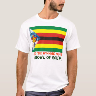 Camiseta O leilão de Zimbabwe