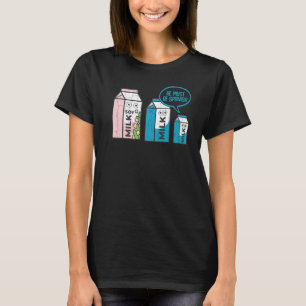 Camiseta O Leite De Soja Deve Ser Vegetariano Espanhol