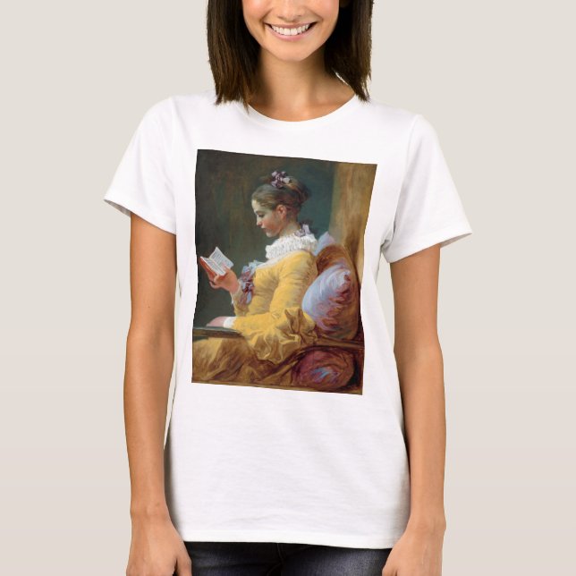 Camiseta O Leitor, Fragonard (Frente)
