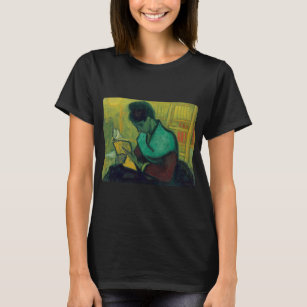 Camiseta O leitor novo Vincent Van Gogh