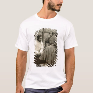 Camiseta O Leonid Andreyev autor com sua esposa