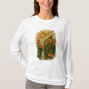 Camiseta O levantamento de Lazarus, ícone do russo