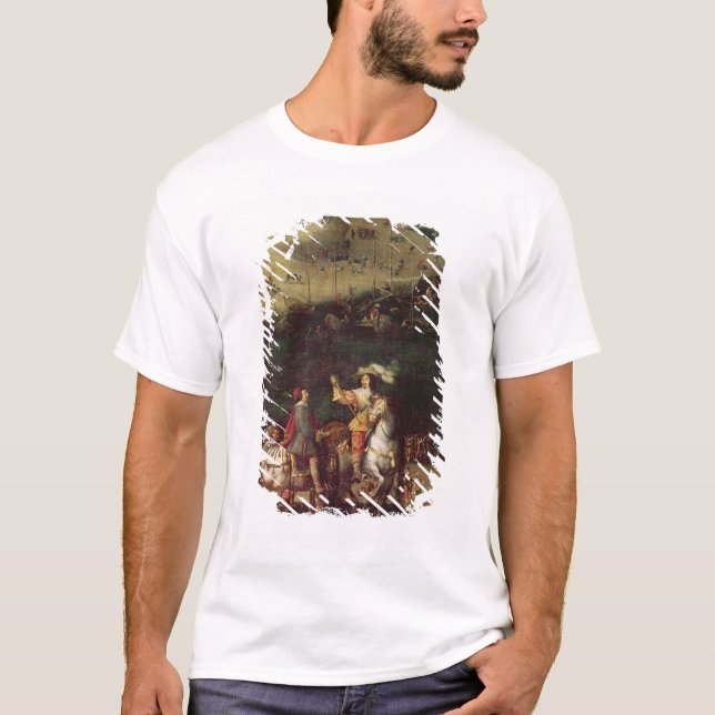 Camiseta O levantamento do cerco do Ile de Re (Frente)