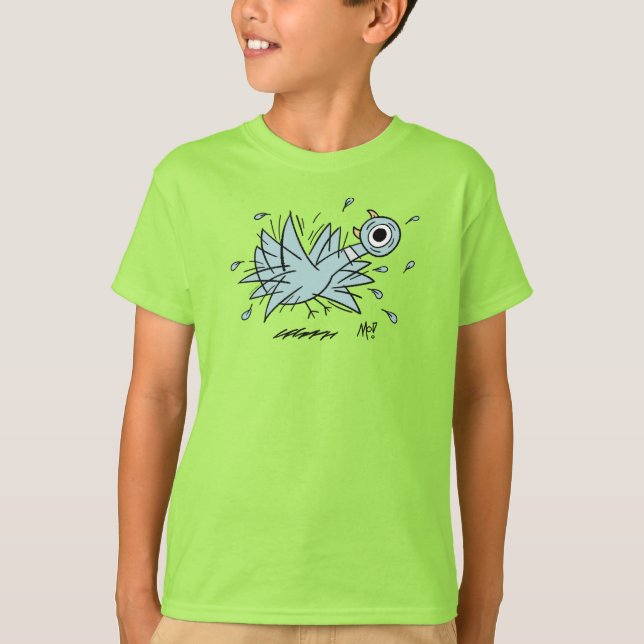 Camiseta O Limão Pigeon Freakout Kids (Frente)