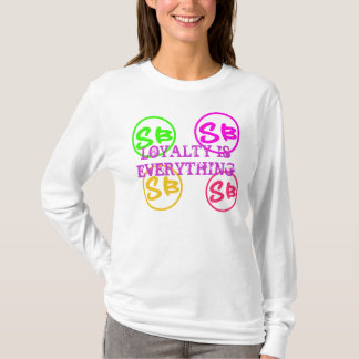 Camiseta O limão, roxo, laranja, rosa, LEALDADE É TUDO