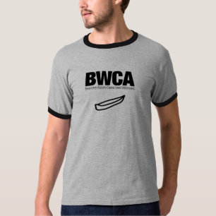 Camiseta O limite molha a região selvagem da área da cano