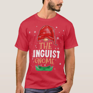Camiseta O linguista Gnomo Família Correspondendo às Focas