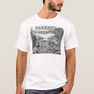 Camiseta O linimento 1883 do ladrador