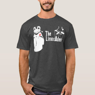 Camiseta O Linu Admin Tu Penguin para os Hackers