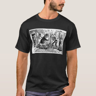 Camiseta "O líquido de limpeza de rua feliz Calaveras "