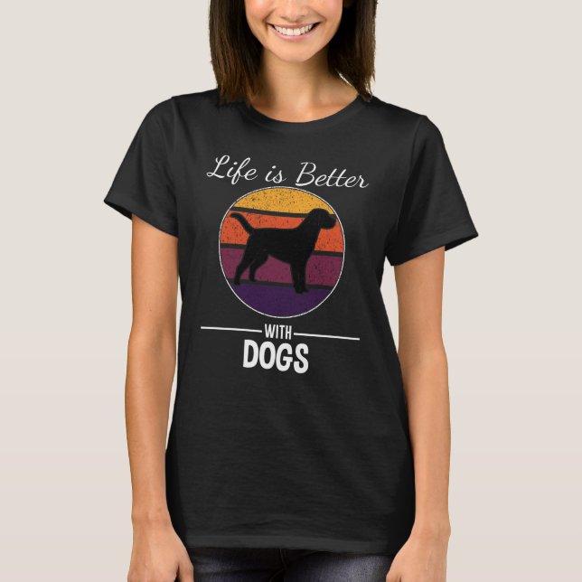 Camiseta O Live é Melhor com o Dog (Frente)