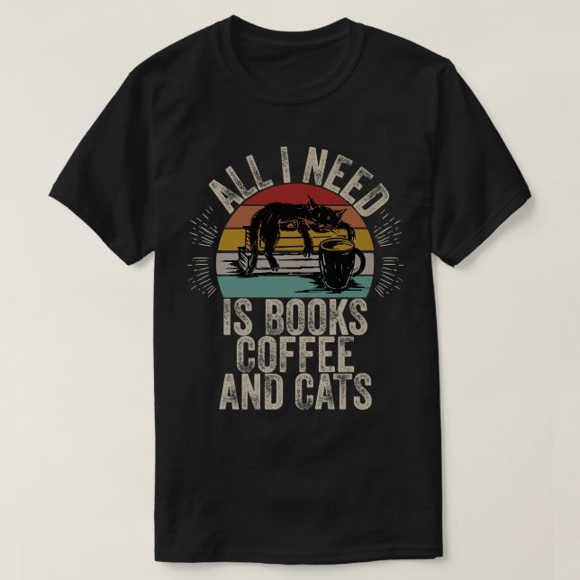 Camiseta O Livro Amadurece Tudo O Que Preciso É De Livros C (Frente do Design)