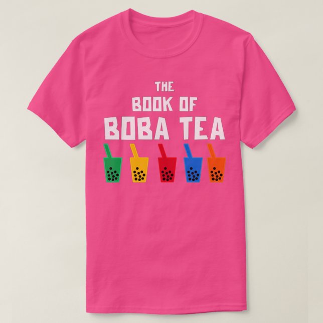 Camiseta O Livro De Boba Tea (Frente do Design)