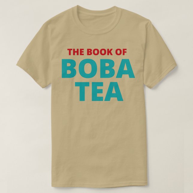 Camiseta O Livro de Boba Tea 1 (Frente do Design)