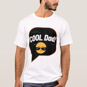 Camiseta O Livro de Sorriso "Pai Legal" Inspirou Ilustração