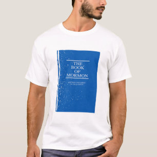 Camiseta O livro do esboço do cobrir do Mormon