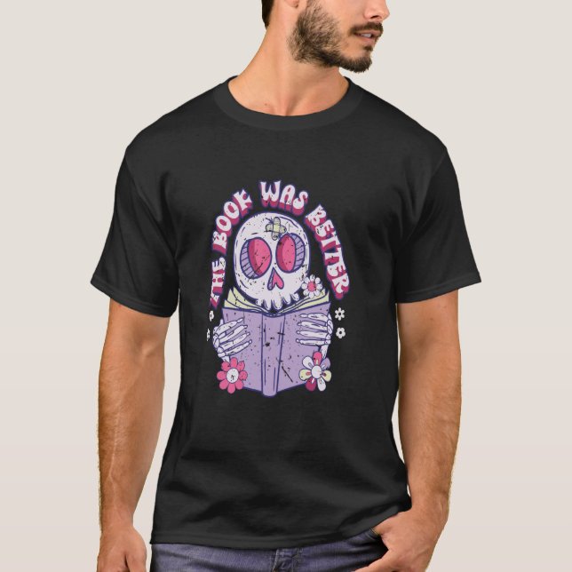 Camiseta O Livro Foi Melhor (Frente)