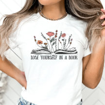 O livro lança camisa, Perder-se num livro