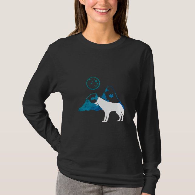 Camiseta O lobo (Frente)