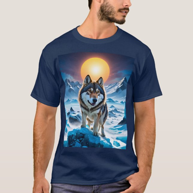 Camiseta O lobo (Frente)