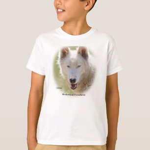 Camiseta O lobo branco caçoa o t-shirt