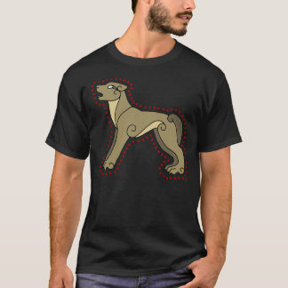 Camiseta O lobo celta