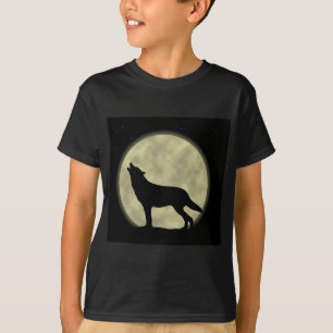 Camiseta O lobo do urro na noite