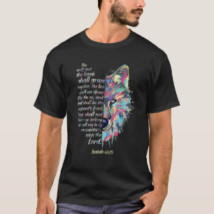Camiseta O Lobo e o Lamb Juntarão Isaías