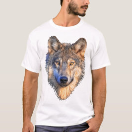 Camiseta O lobo é o meu totem.