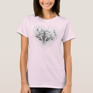 Camiseta O Lobo no meu Coração