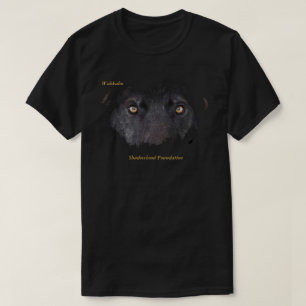Camiseta O lobo preto Eyes o t-shirt dos homens