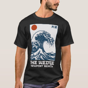 Camiseta O local de surf The Wedge Newport Beach Surf Grand