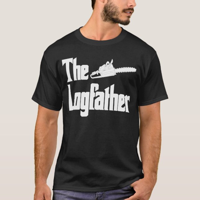 Camiseta O Logdad Logging Chainsaw Logger Lumberjack (Frente)