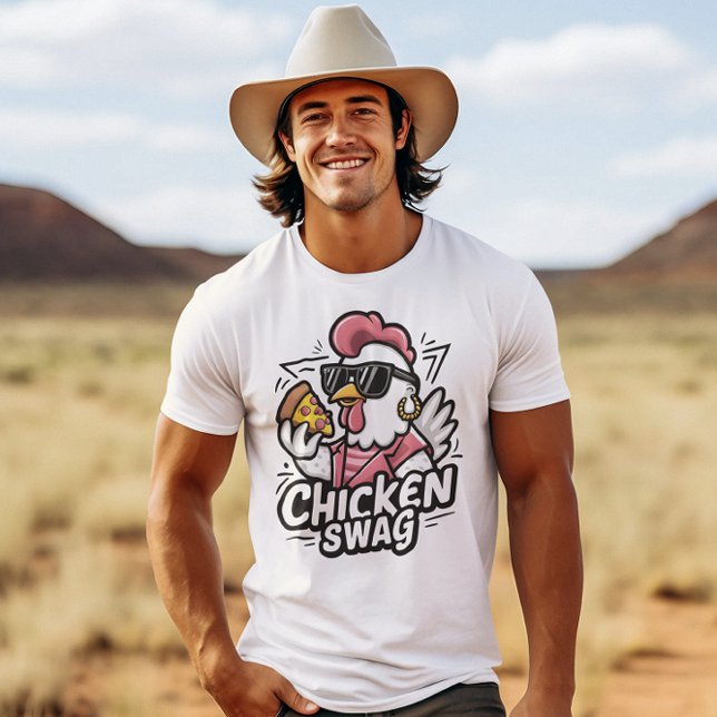 Camiseta O logotipo Cluckin Legal Chicken Swag (Criador carregado)