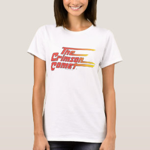 Camiseta O logotipo Crimson Comet
