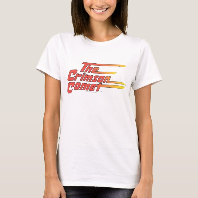 Camiseta O logotipo Crimson Comet (Frente)