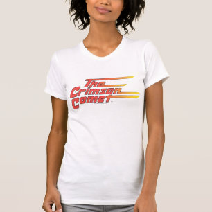 Camiseta O logotipo Crimson Comet