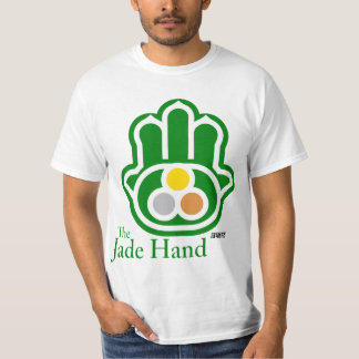 Camiseta O logotipo da mão do jade
