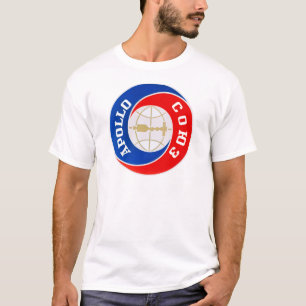 Camiseta O logotipo da missão de Apollo-Soyuz